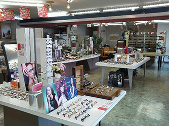 ゆったりとした店内で、ごゆっくりお買物をお楽しみ下さい。